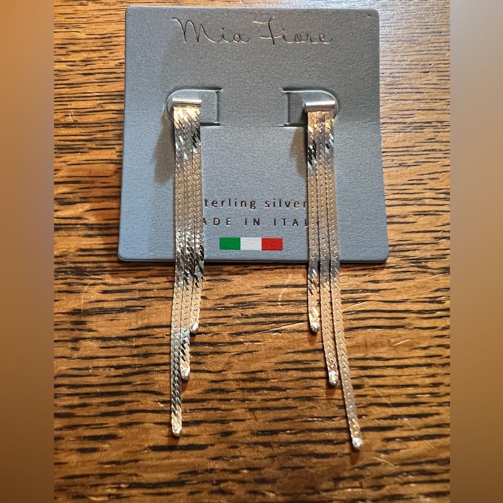 Mia Fiore Sterling Silver Earrings